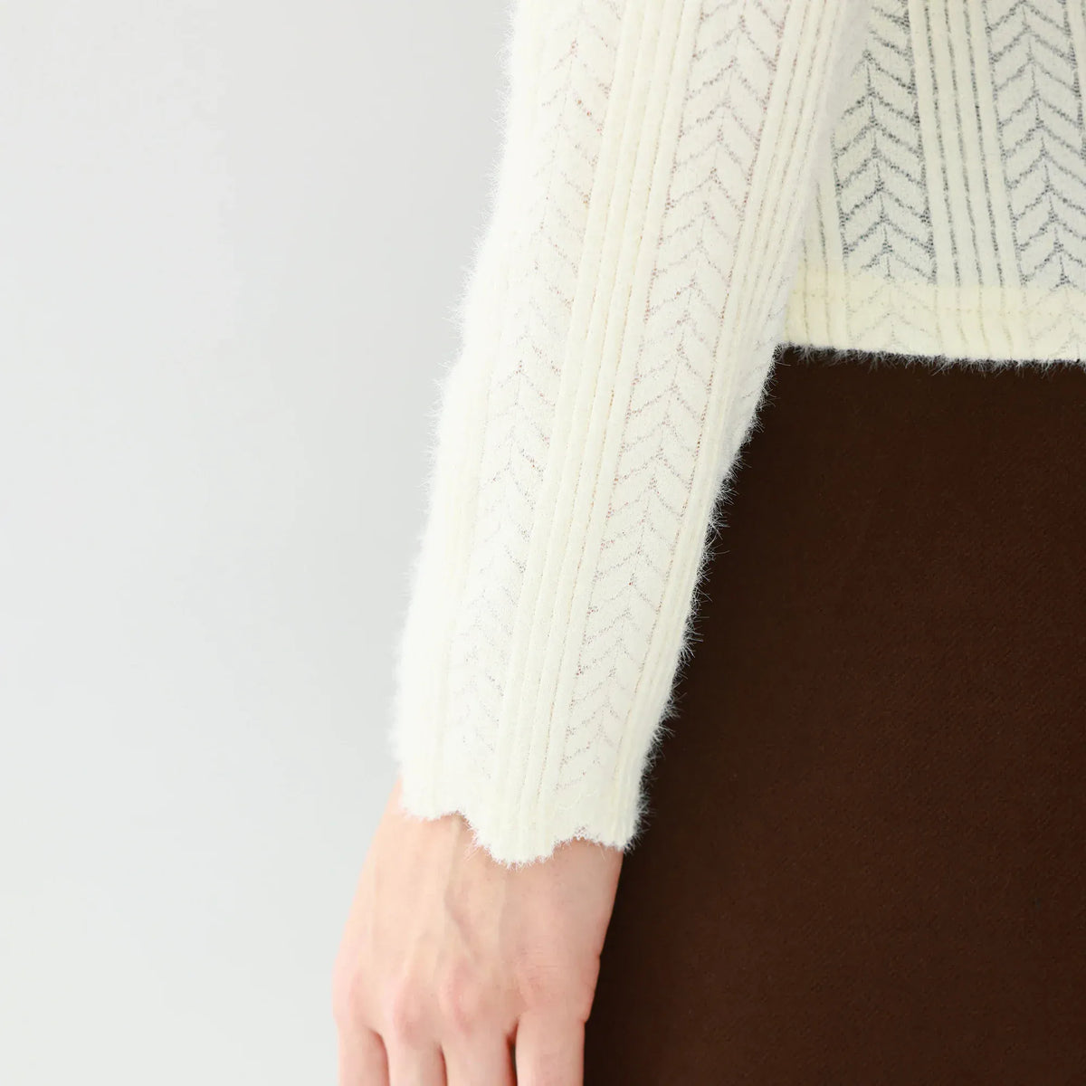 Elegant Jacquard Blouse for Women Image