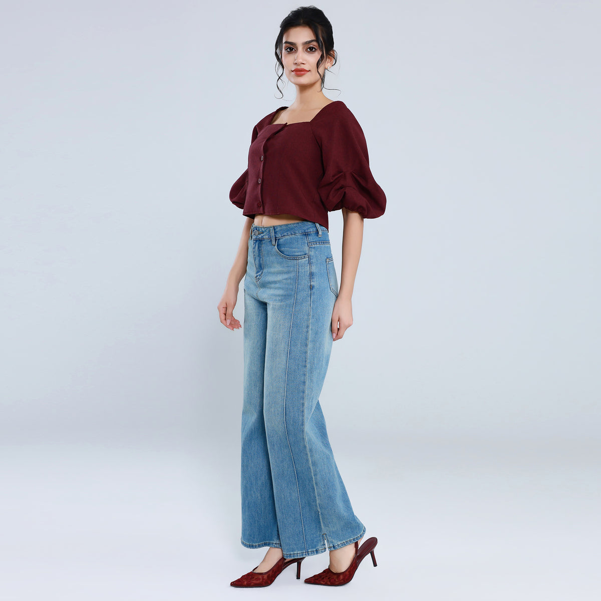 Elegant Quilting Blouse for Women