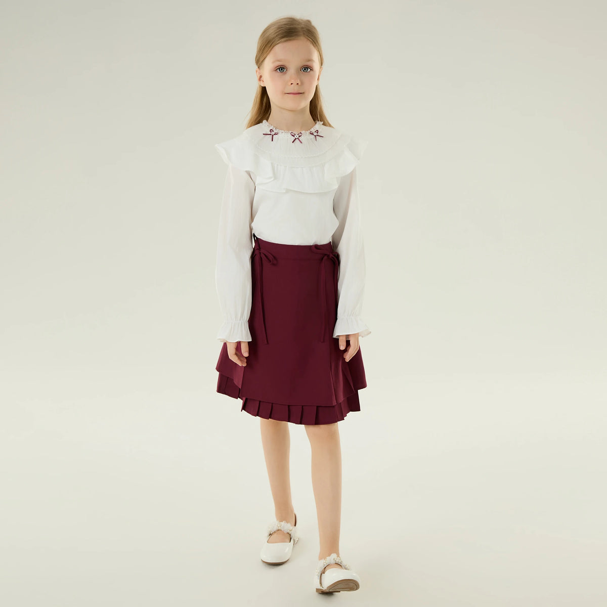 بلوزة ساده عصرية للبنات