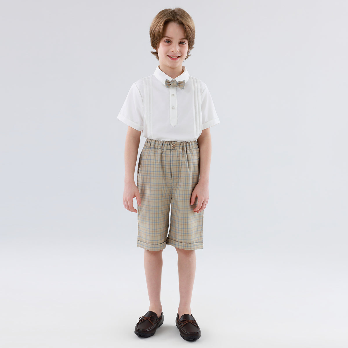 بلوزة سادة للأولاد