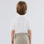 بلوزة سادة للأولاد