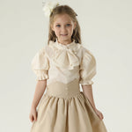 بلوزة مطرزة للبنات