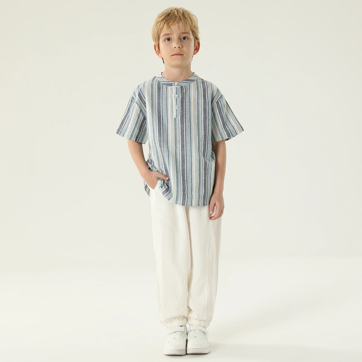 Striped Blouse For Boys