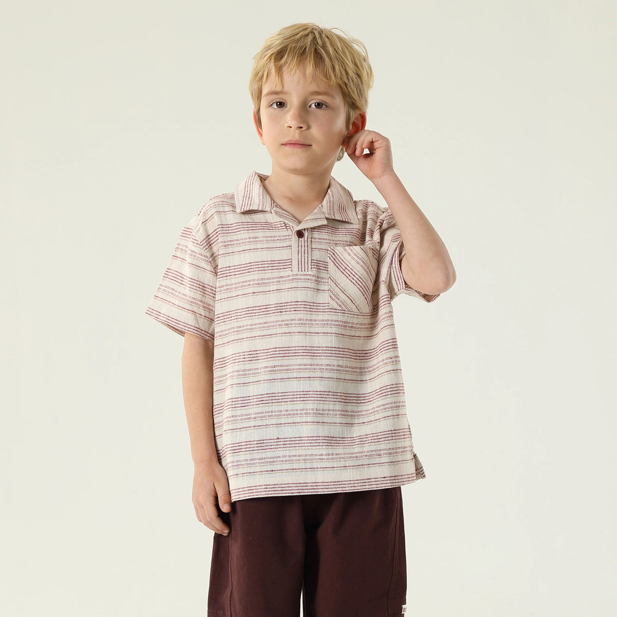 Striped Blouse For Boys