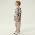 بلوزة كاروهات للأولاد