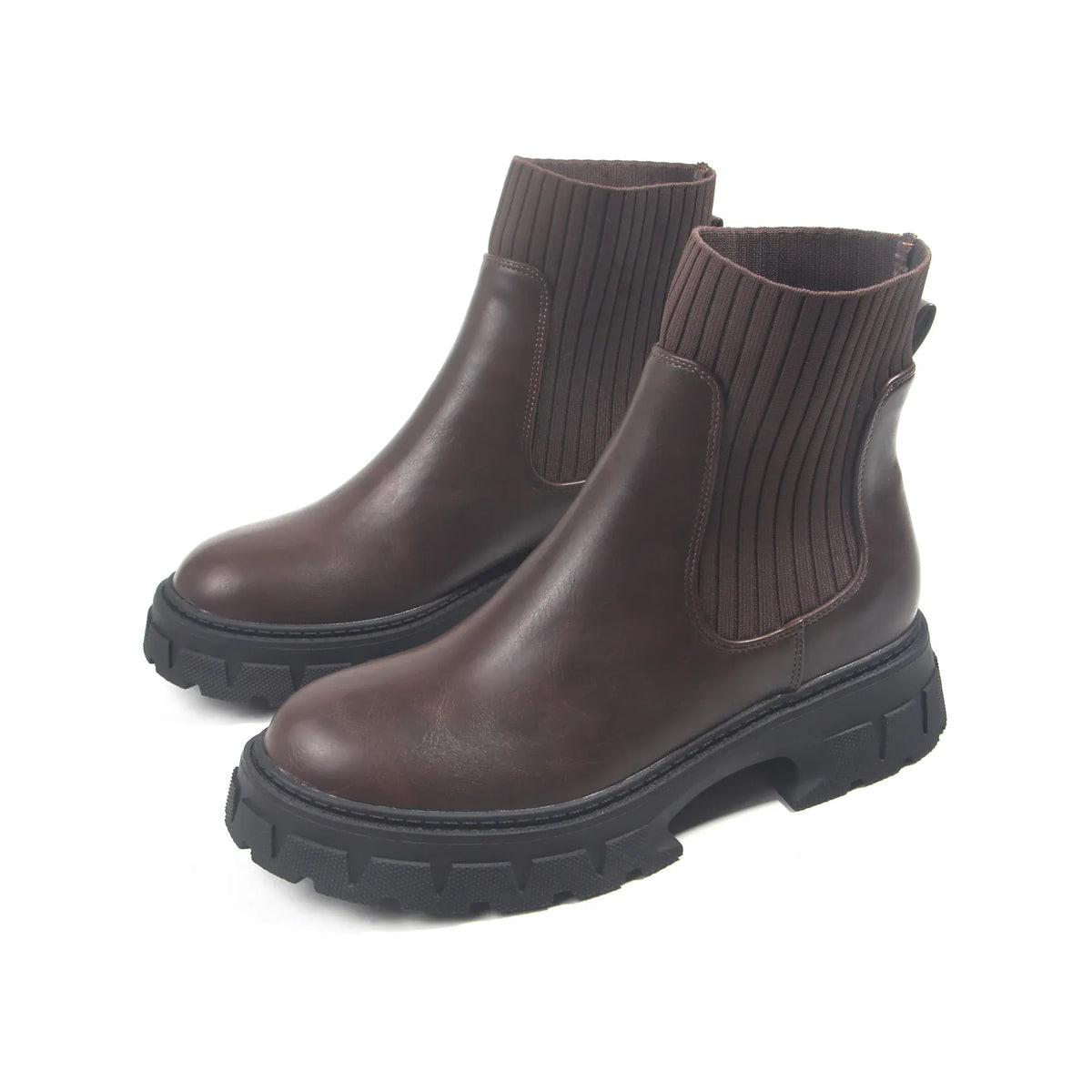 Coffee Casual Boots for Women Image