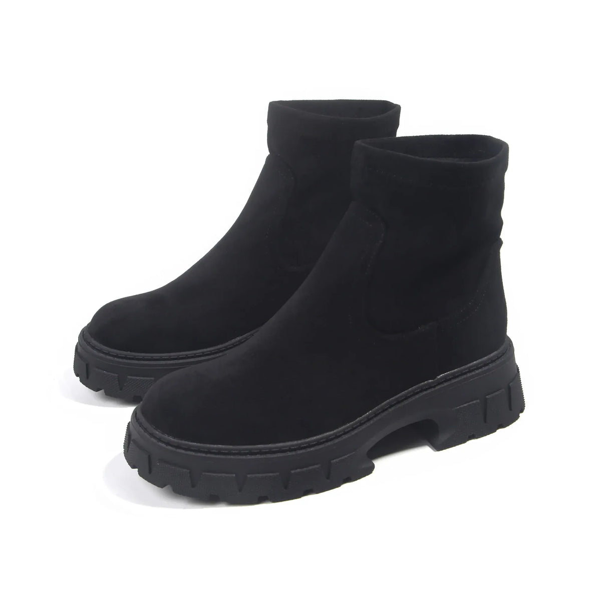 Black Casual Boots for Women Image