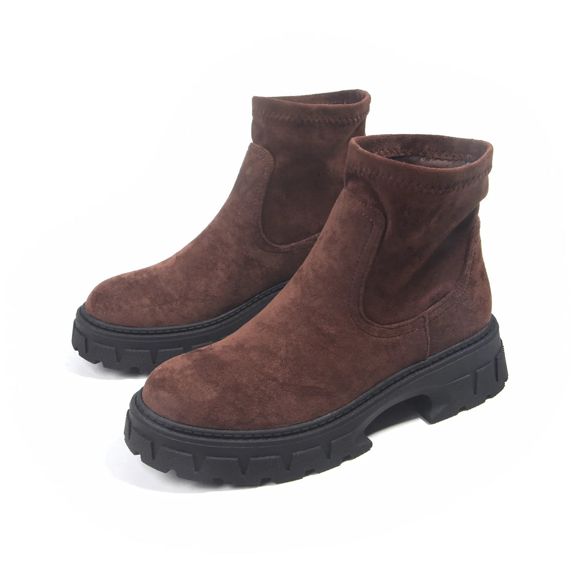 Coffee Casual Boots for Women Image