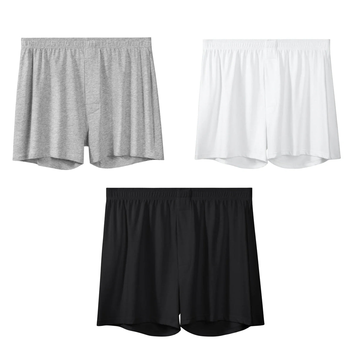 Color-Blocked Boxer-3 Pack for Men Image