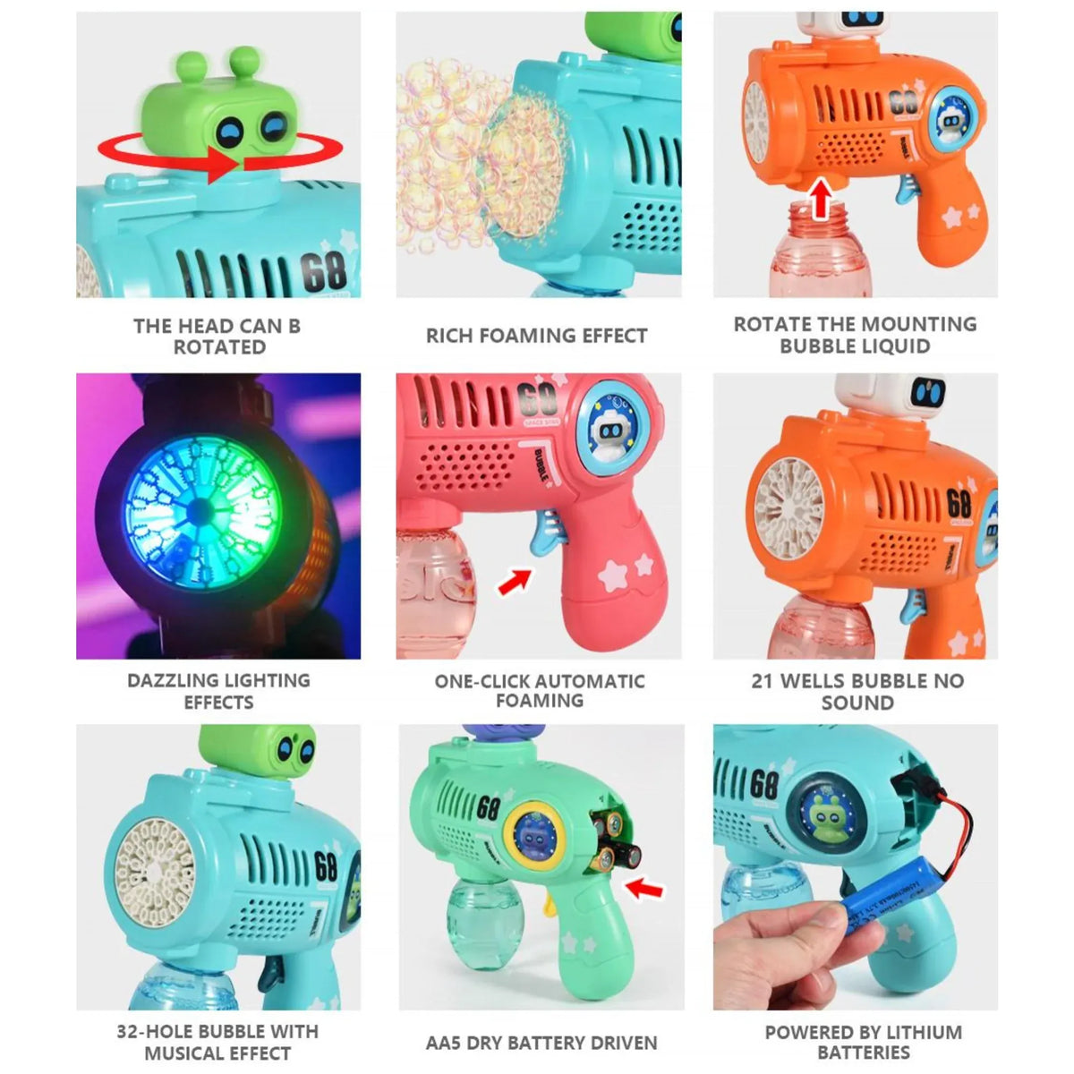 Bubble Gun Toys Image