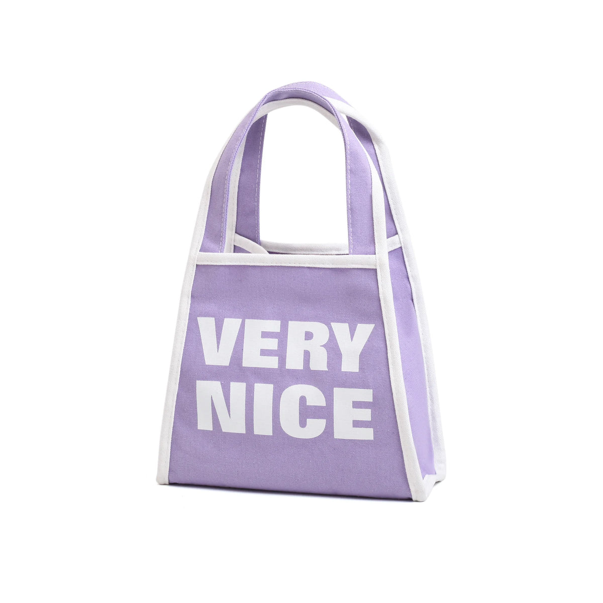 Free Purple Canvas Tote Bag for Women Image