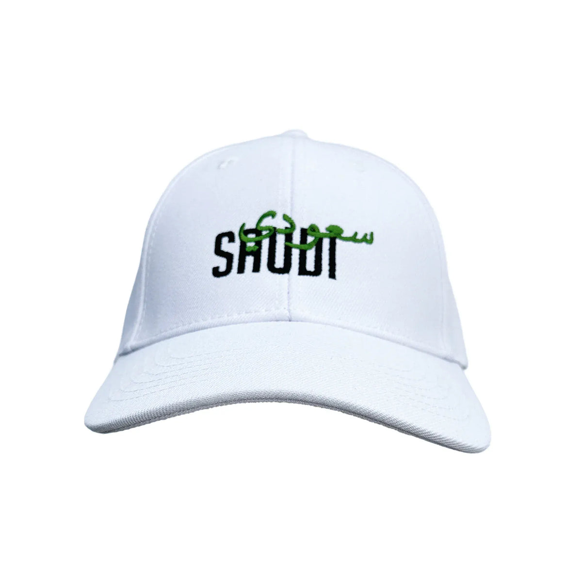 Free White Casual Embroidery Cap Image