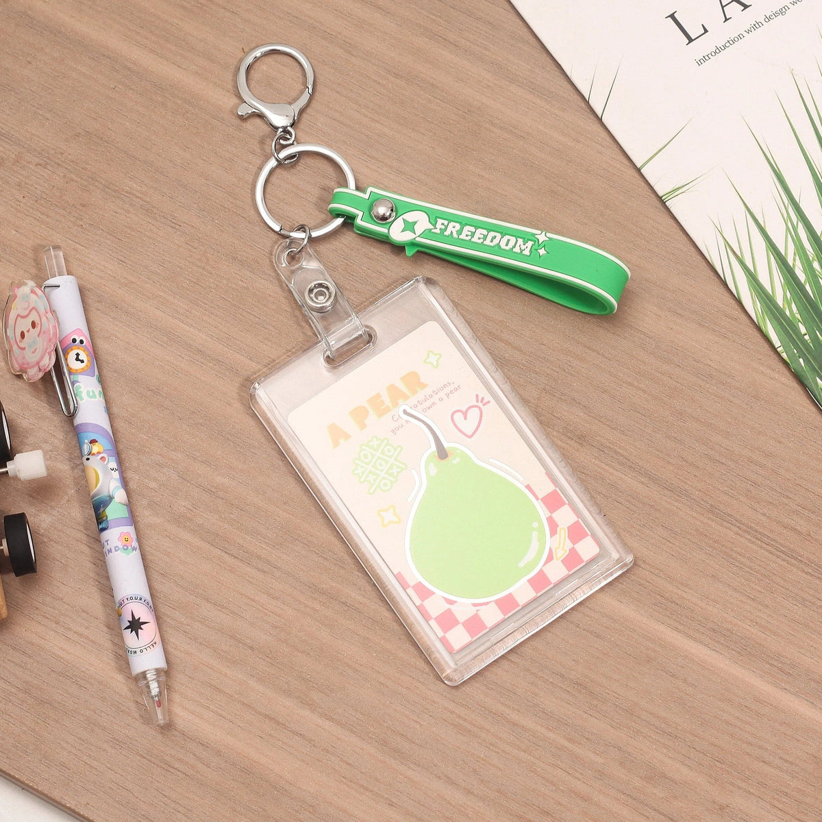 Free Green Card Holder Image