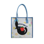 Free White Carry Bag for Girls Image