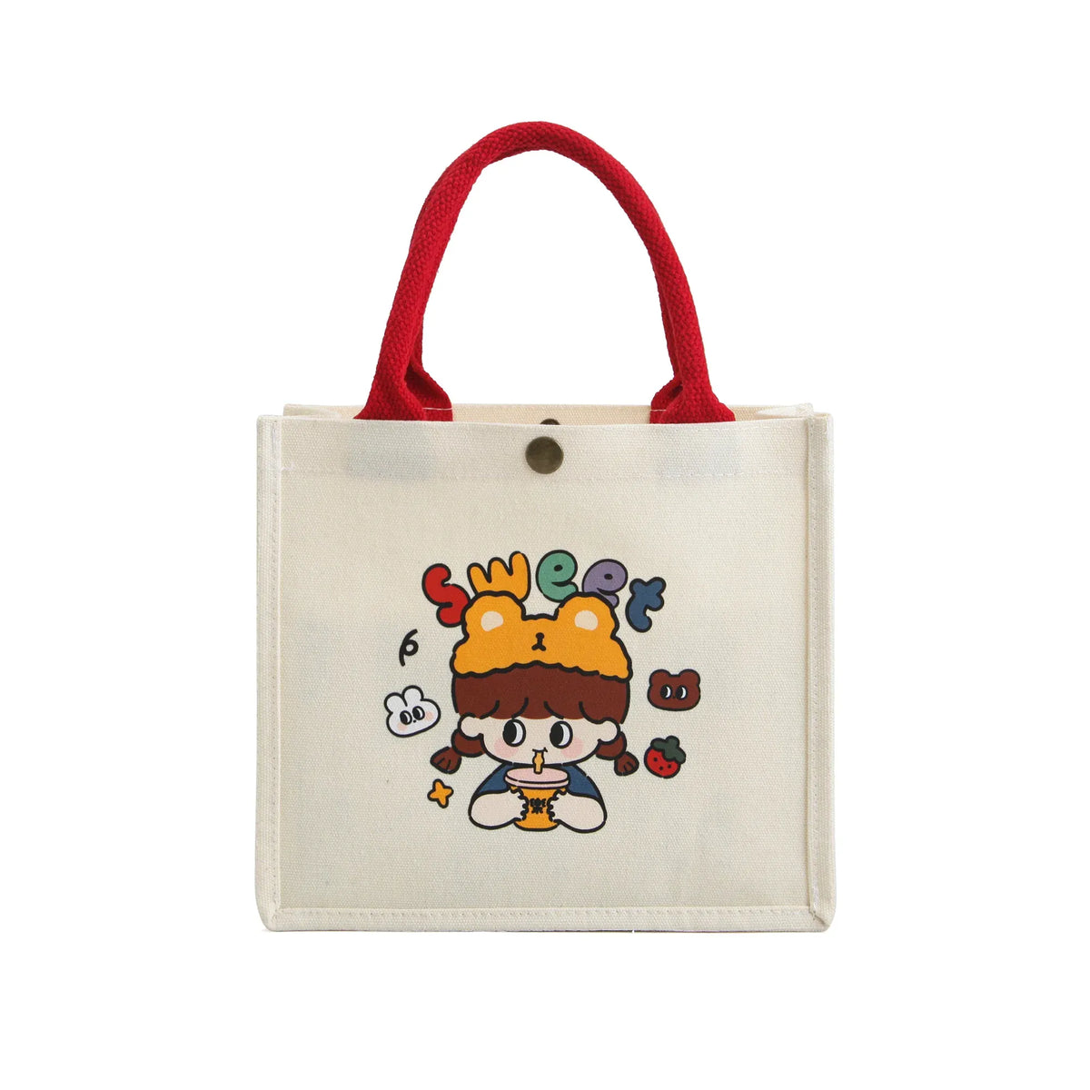 Free Red Carry Bag for Girls Image