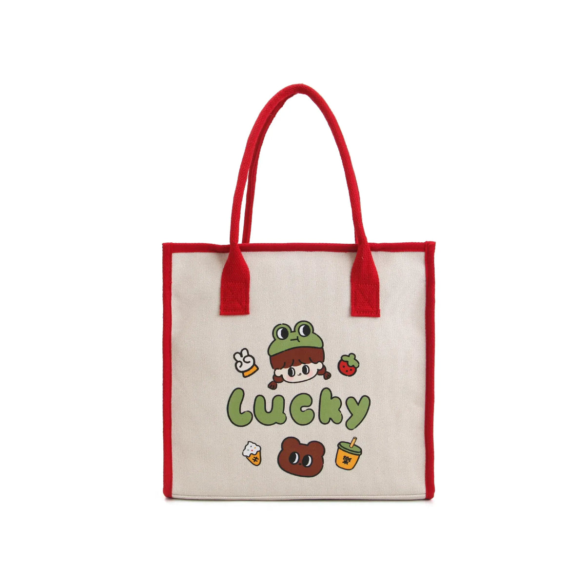 Free Red Carry Bag for Girls Image