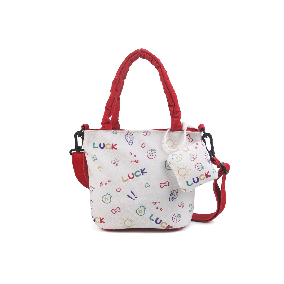 Free Red Carry Bag for Girls Image