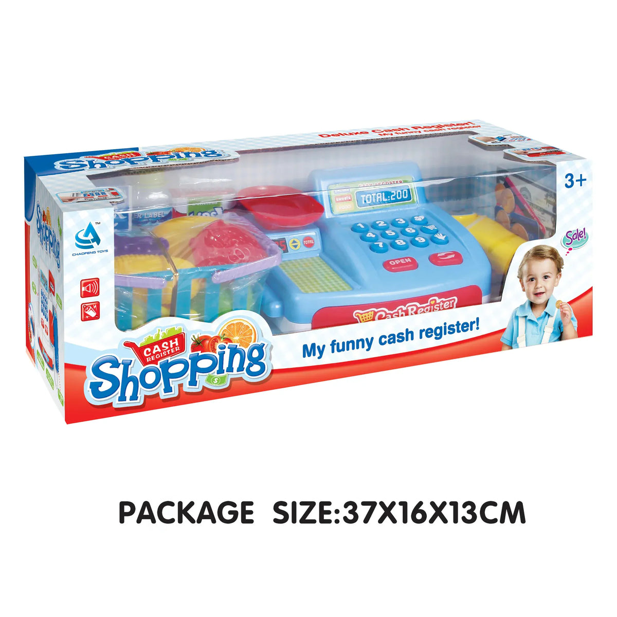 3Y Blue Cash Register for Boys Image