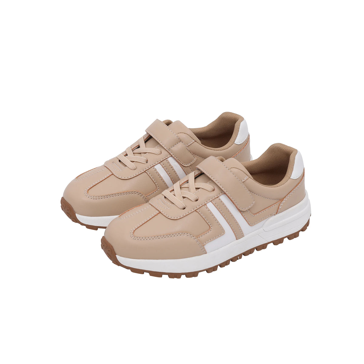 Khaki Casual Shoes for Boys Image