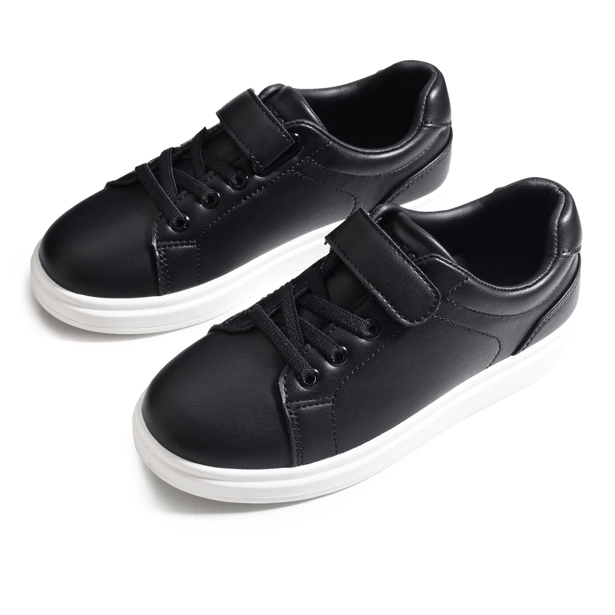 Black Casual Shoes for Boys Image
