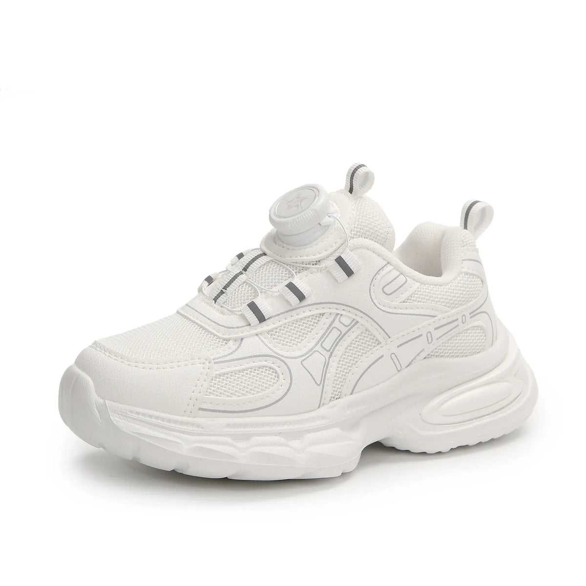 Trendy Look Sport Flatform Sneakers for Girls Image