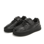 Black Daily Activities Flatform Sneakers for Boys Image
