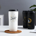 480ml White Ceramic Cup Image