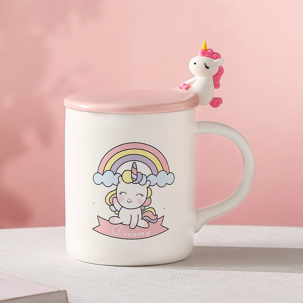 430ml White 2 Ceramic Cup Image