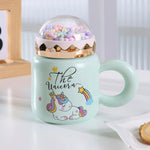 400ml Green Ceramic Cup 400ml Image