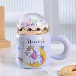 400ml Purple Ceramic Cup 400ml Image