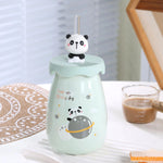 460ml Green Ceramic Cup 460ml Image