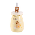 460ml Yellow Ceramic Cup 460ml Image