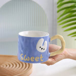 410ml Blue Ceramic Cup 410ml Image