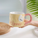 410ml Yellow Ceramic Cup 410ml Image
