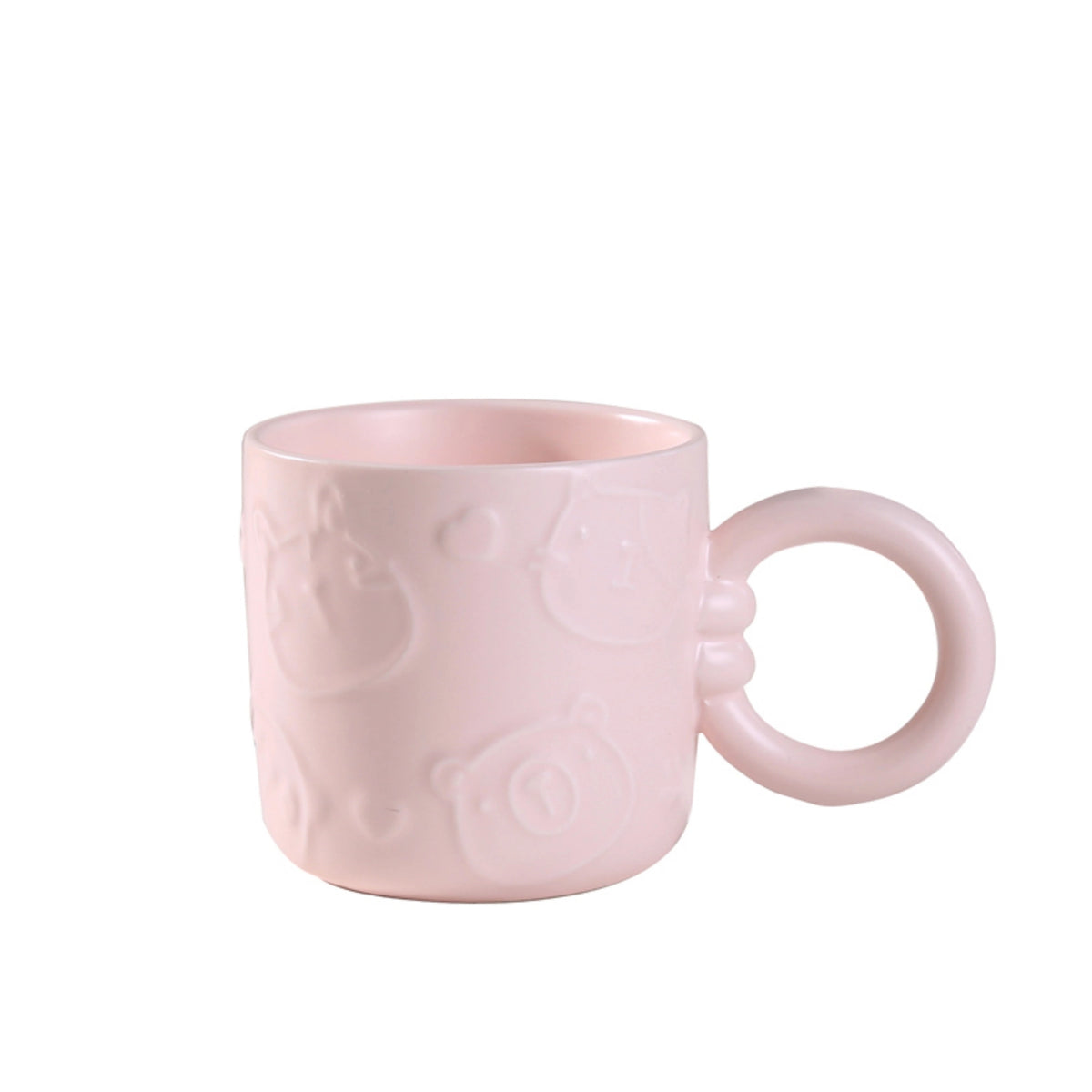 370ml Pink Ceramic Cup 370ml Image