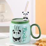 475ml Green Ceramic Cup 475ml Image