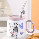 475ml White Ceramic Cup 475ml Image