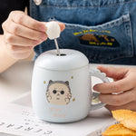 400ml Blue Ceramic Cup 400ml Image