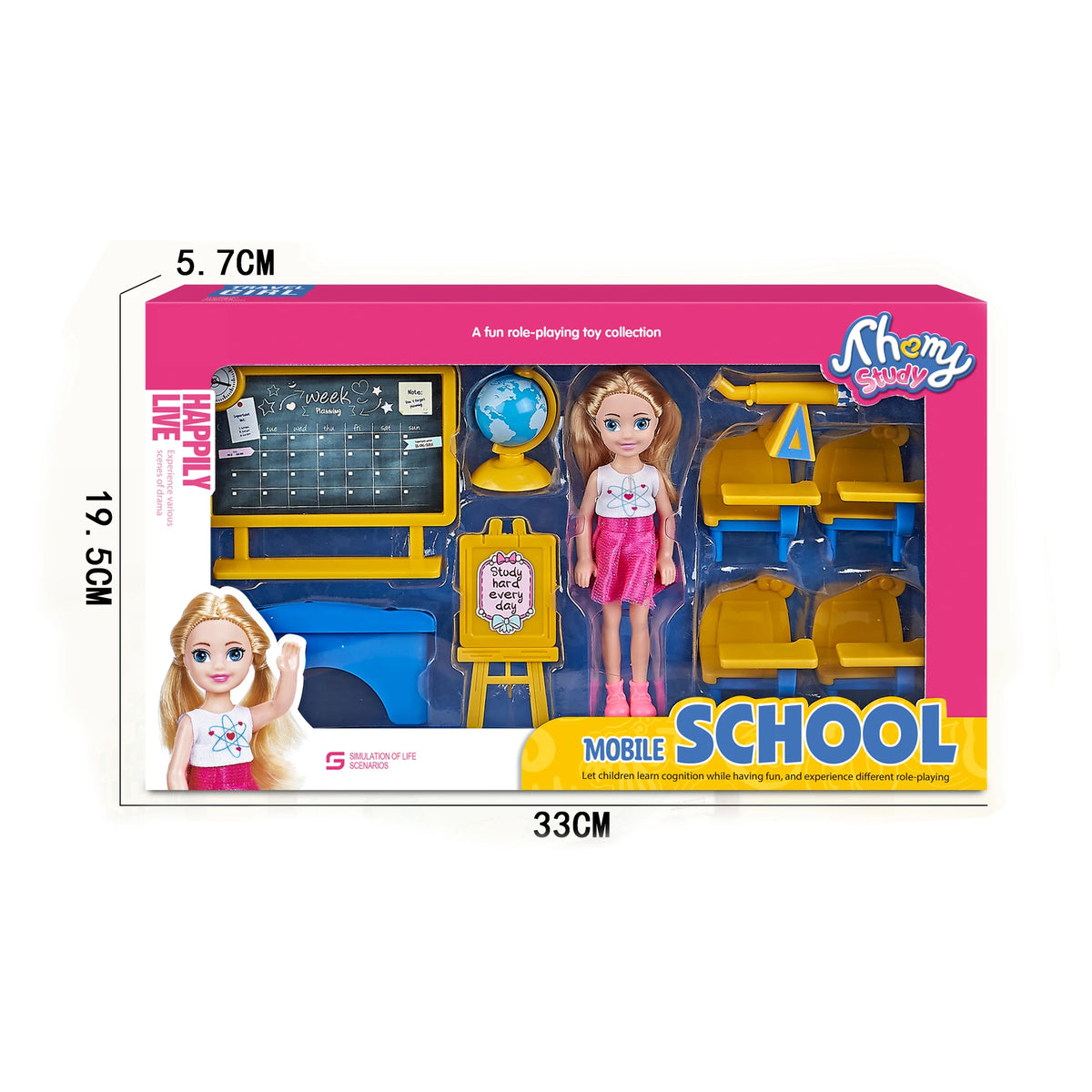 1-3Y Multicolor Classroom Kits for Girls Image