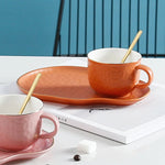 200ml Orange Coffee Cup Image