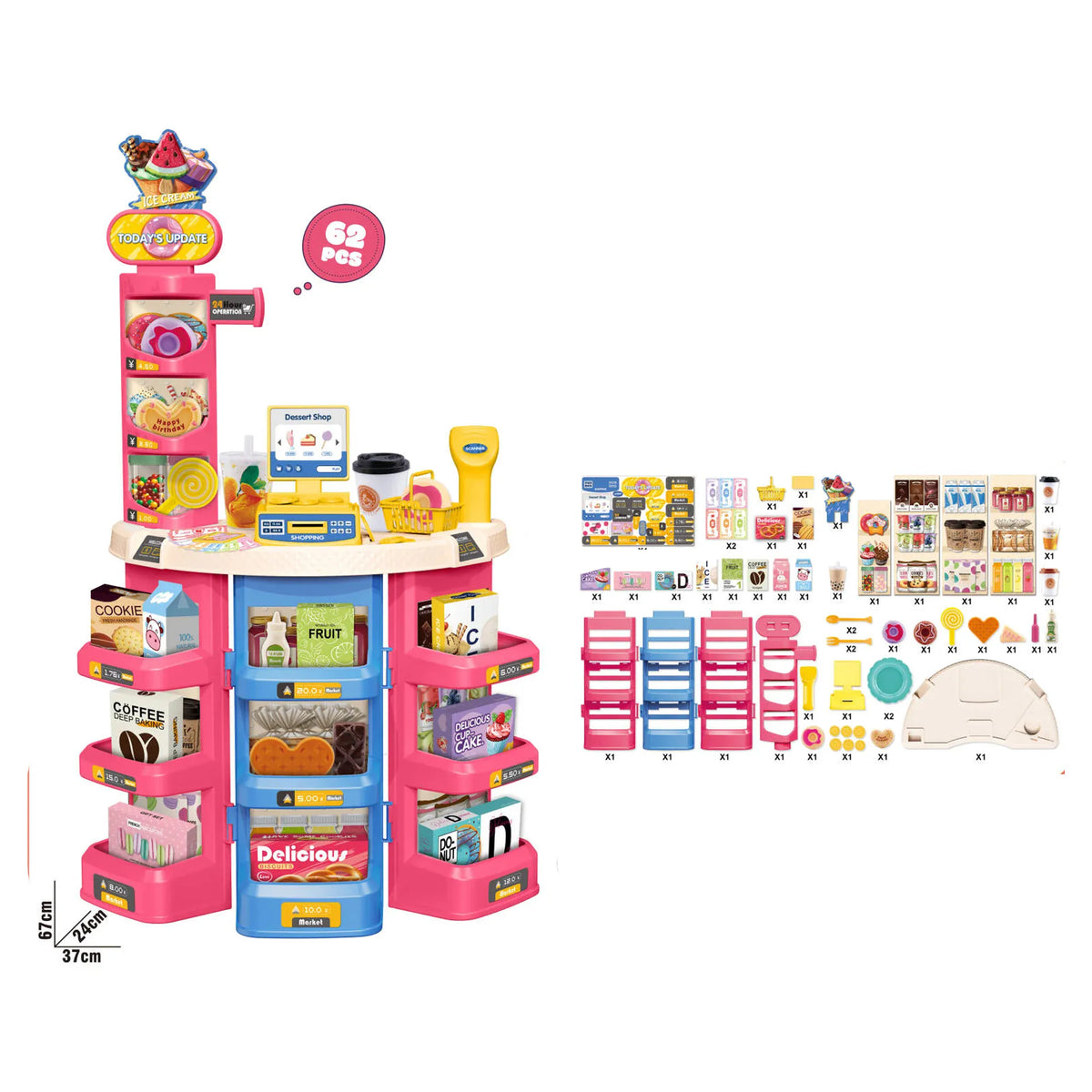 Coffee Dessert Table for Girls Image