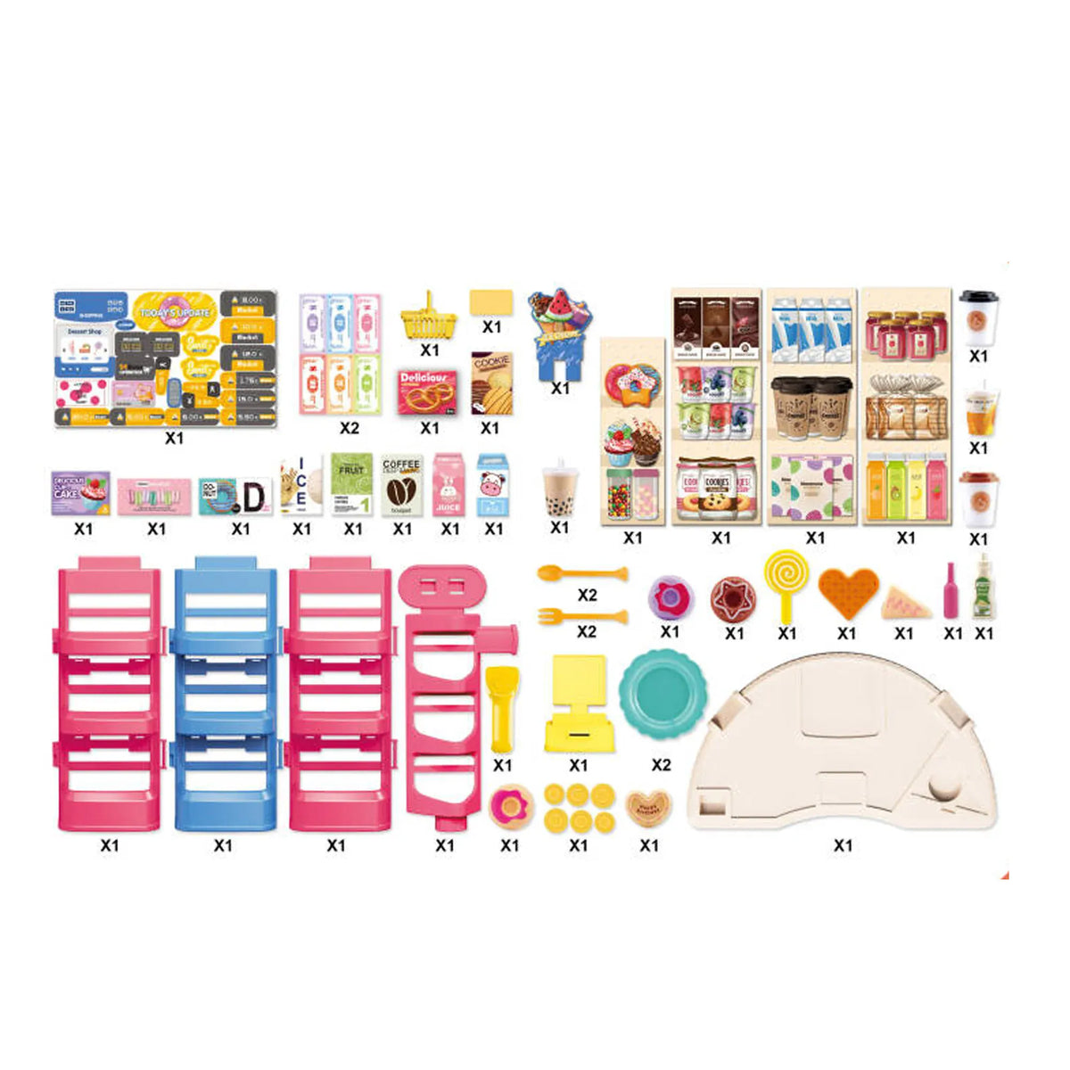 Coffee Dessert Table for Girls Image