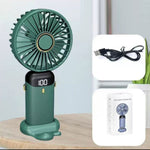 مروحة مكتبية ومروحة يدوية