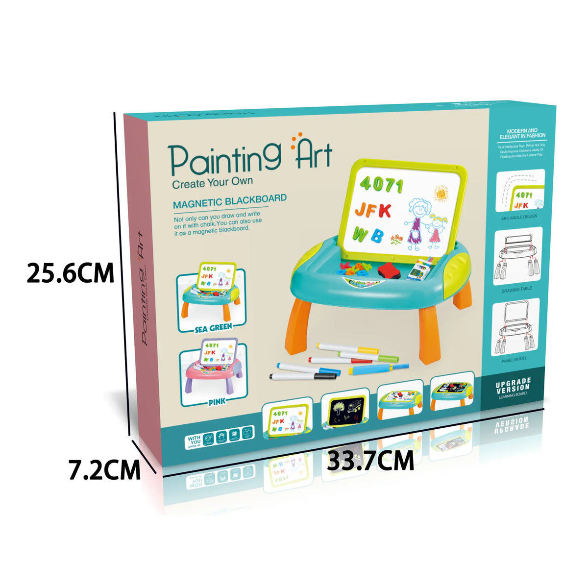 Double-Sided Drawing Table for Boys Image