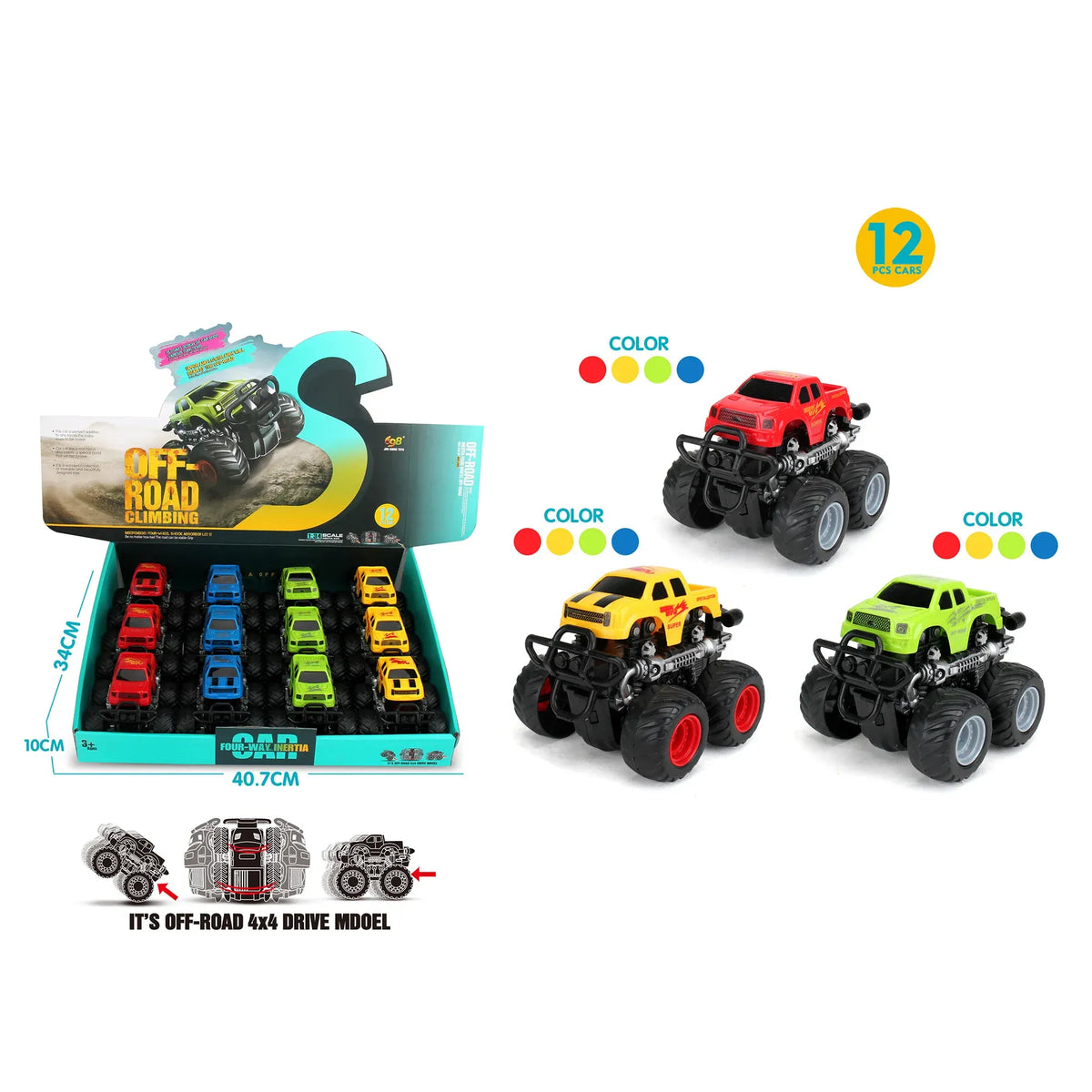 Double Inertia Stunt Vehicle for Boys Image
