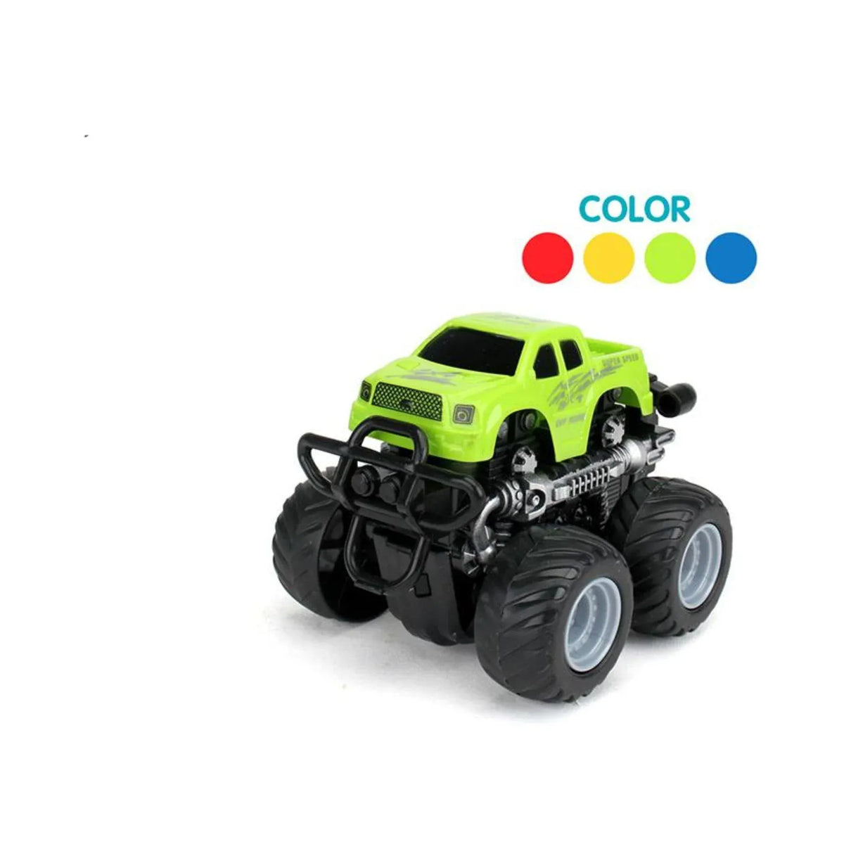 1-3Y Green Double Inertia Stunt Vehicle for Boys Image