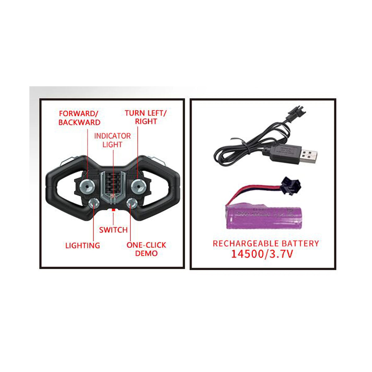 Double Sided Stunt Remote Control Car for Boys Image