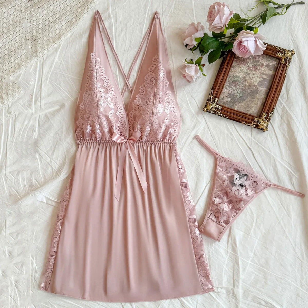 Dress-2pc Lingerie For Women Image