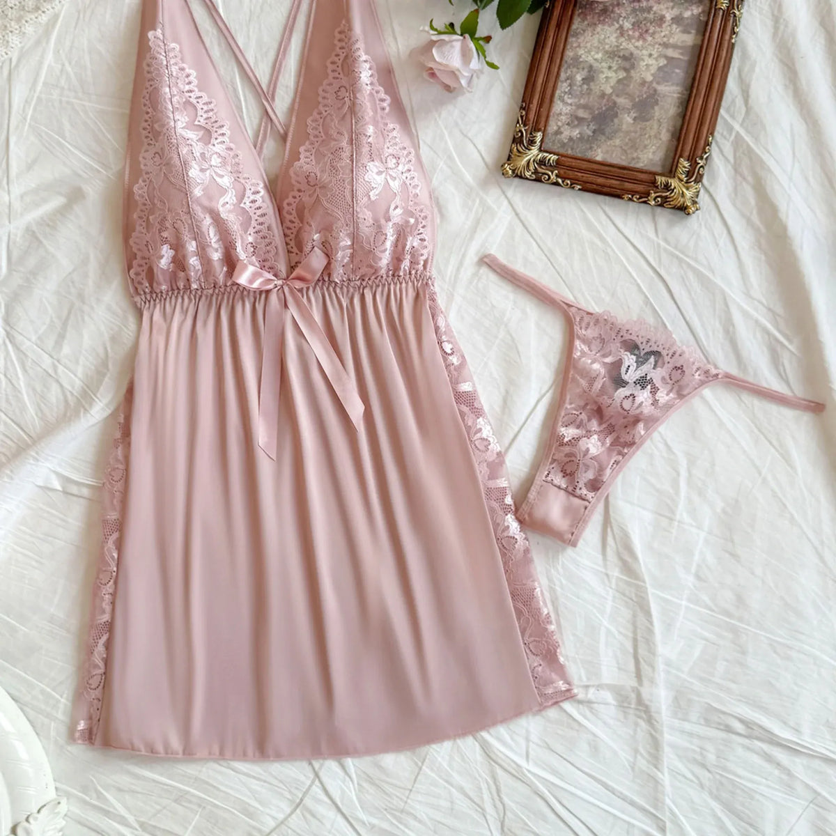 Dress-2pc Lingerie For Women Image
