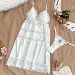 White Dress-2pc Lingerie For Women Image